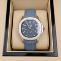 PATEK NAUTILUS GOMA AZUL CLARO