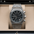 AUDEMARS PIGUET ROYAL-WHITE GOLD BLACK