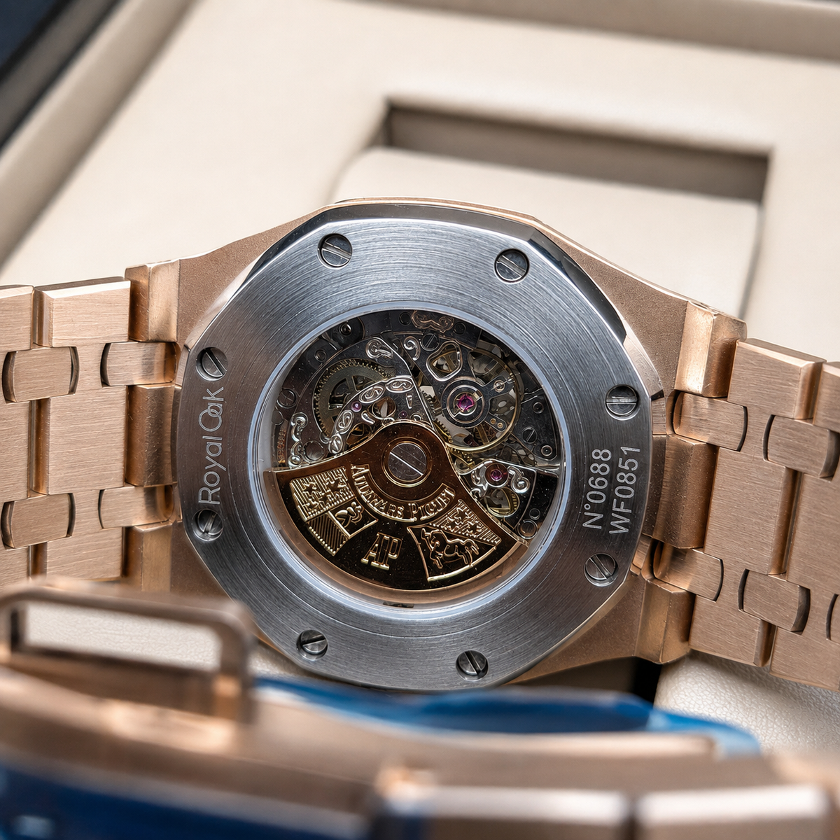 AUDEMARS PIGUET ROYAL OAK OPENWORKED ROSE GOLD