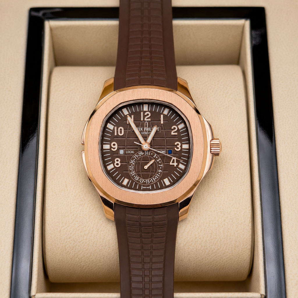 PATEK NAUTILUS GOMA MARRON