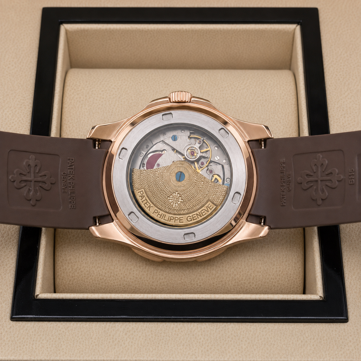 PATEK NAUTILUS GOMA MARRON
